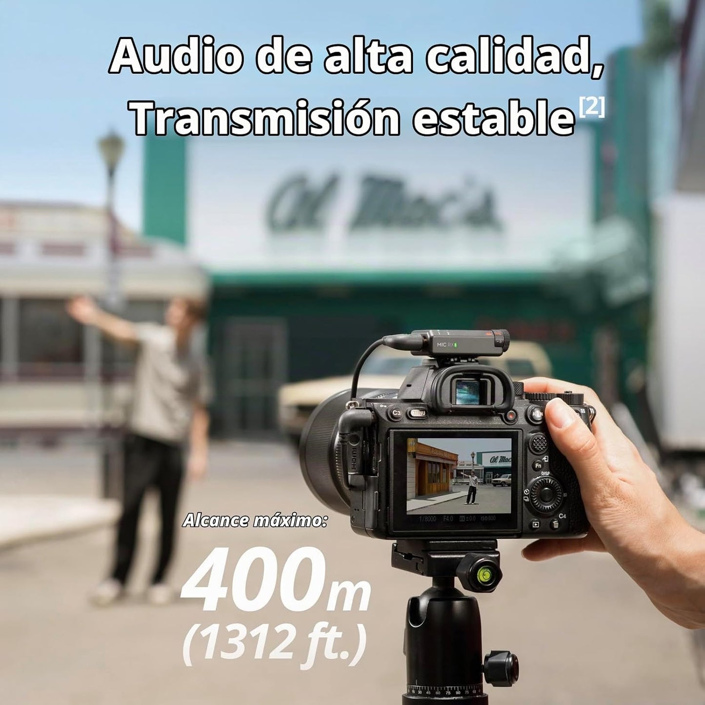 DJI Mic Mini (1 TX + 1 RX), audio ultraligero y rico en detalles |...
