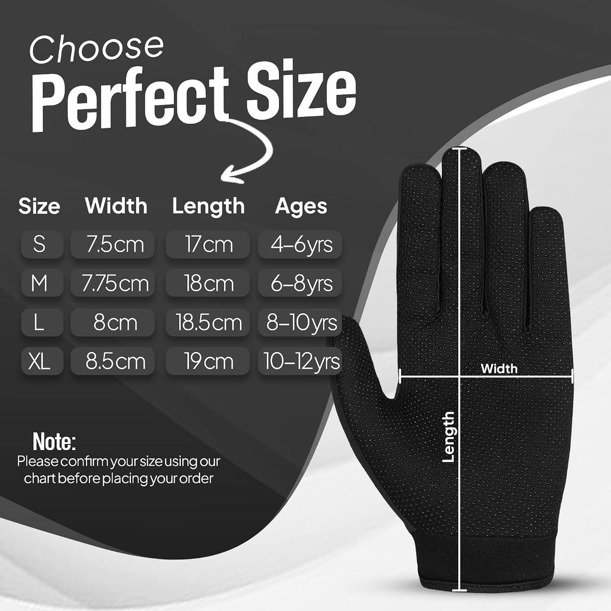 SAGA SPORTS Guantes de ciclismo para niños, paquete de 3, guantes d...