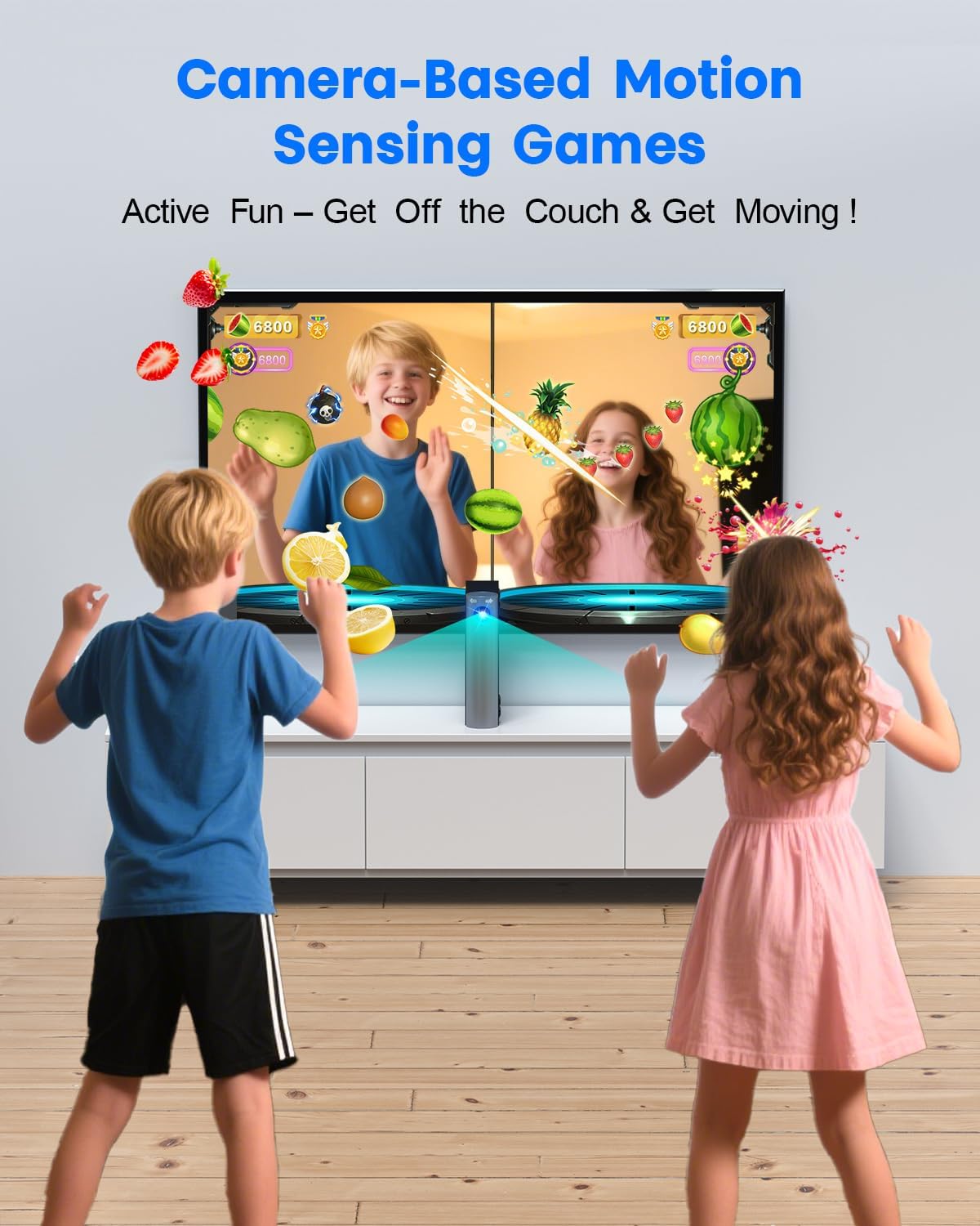 Consola de juegos MetFut AR Motion para niños y familias: sistema d...