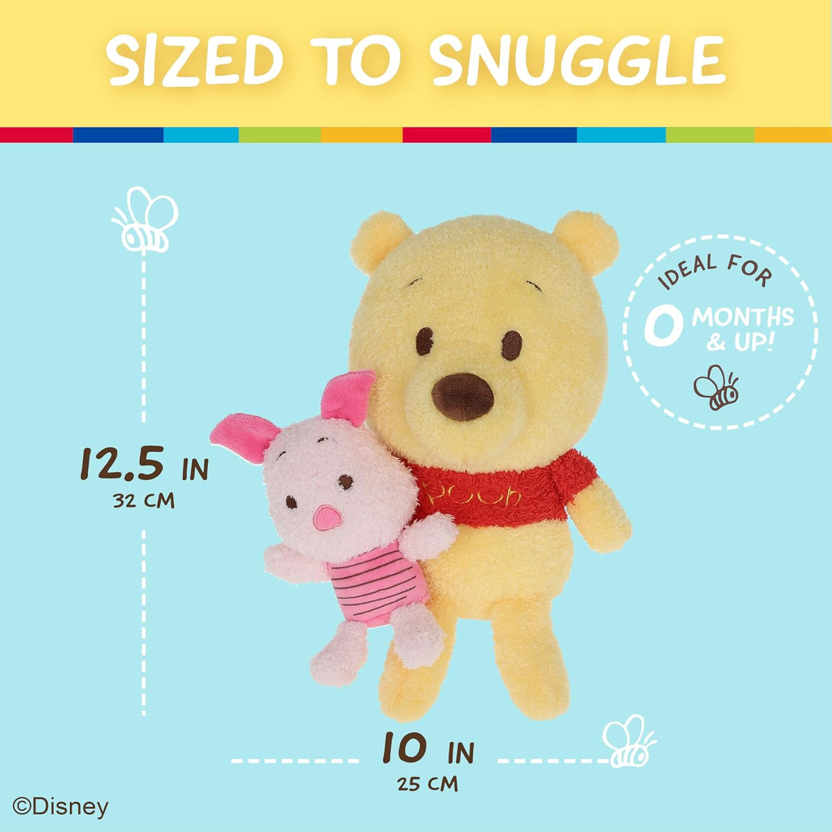 Kids Preferred Disney Baby Winnie The Pooh - Peluche coleccionable...