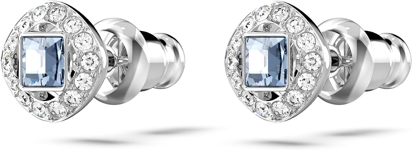 Colección de Pendientes de Botón de Cristal Angelical Una de Swarovski