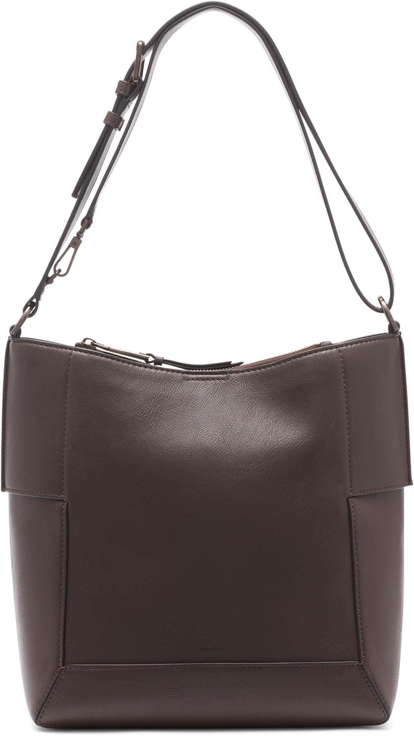 Calvin Klein Aura North\/South Convertible Hobo Bolso bandolera