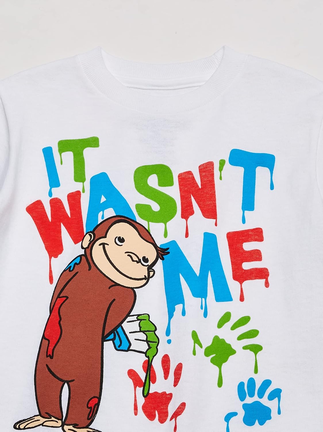 Curious George Camiseta de manga corta para niños