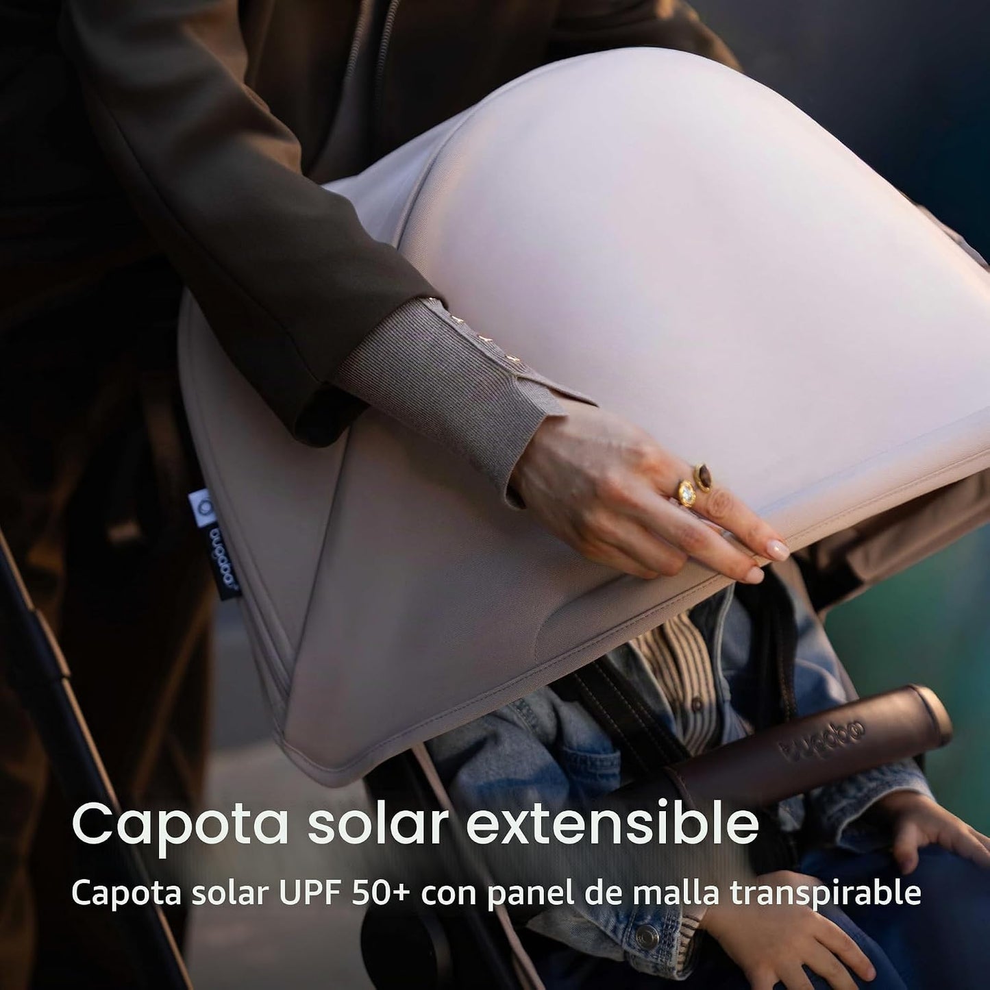 Bugaboo Kangaroo - Cochecito tándem individual a doble, compatible...