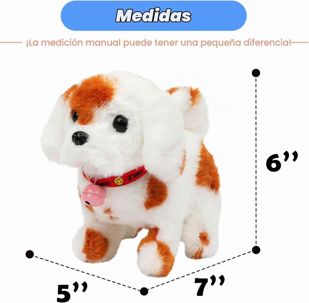 Hopearl - Juguete electrónico interactivo de peluche, regalos de pe...