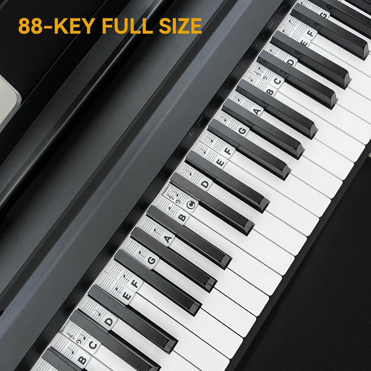 BEATBIT Guía de notas de piano para principiantes, etiquetas extraí...