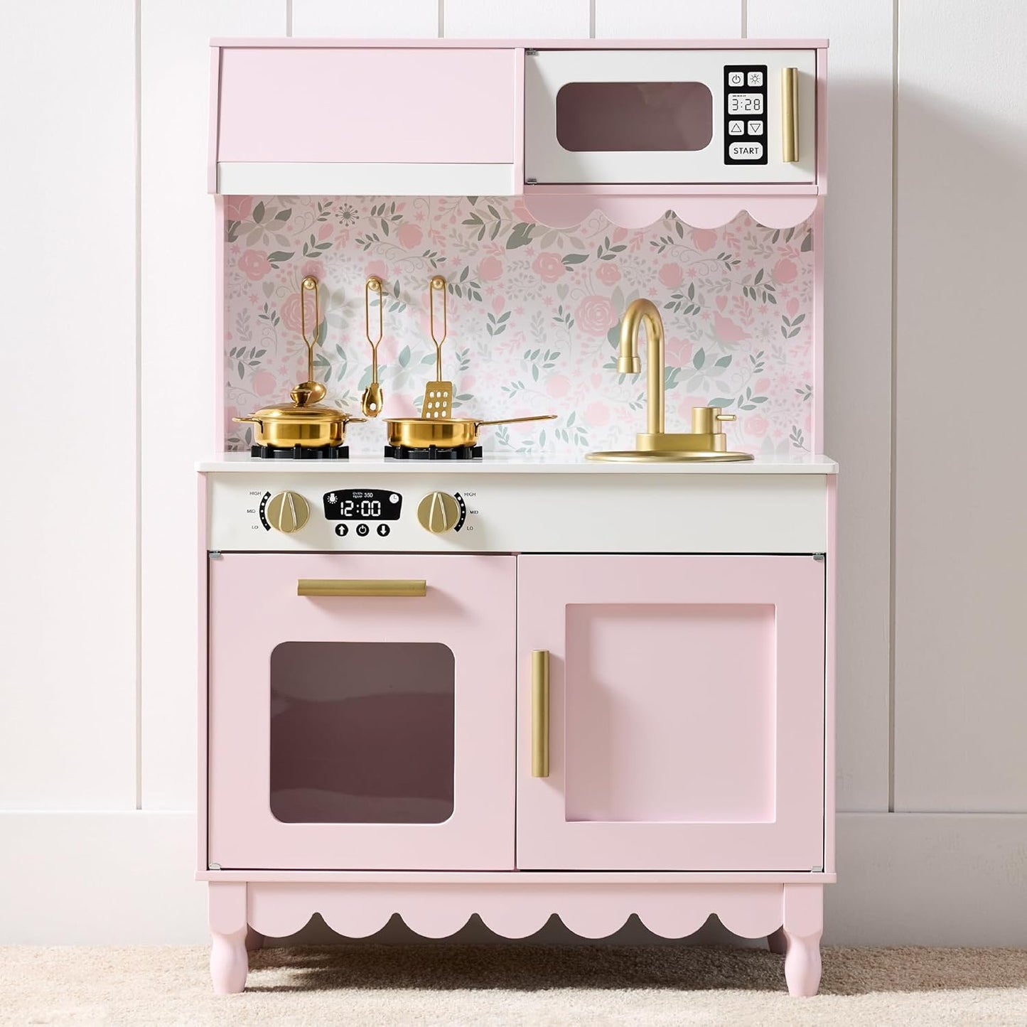 Best Choice Products - Juguetes de madera para niños, cocina de sim...