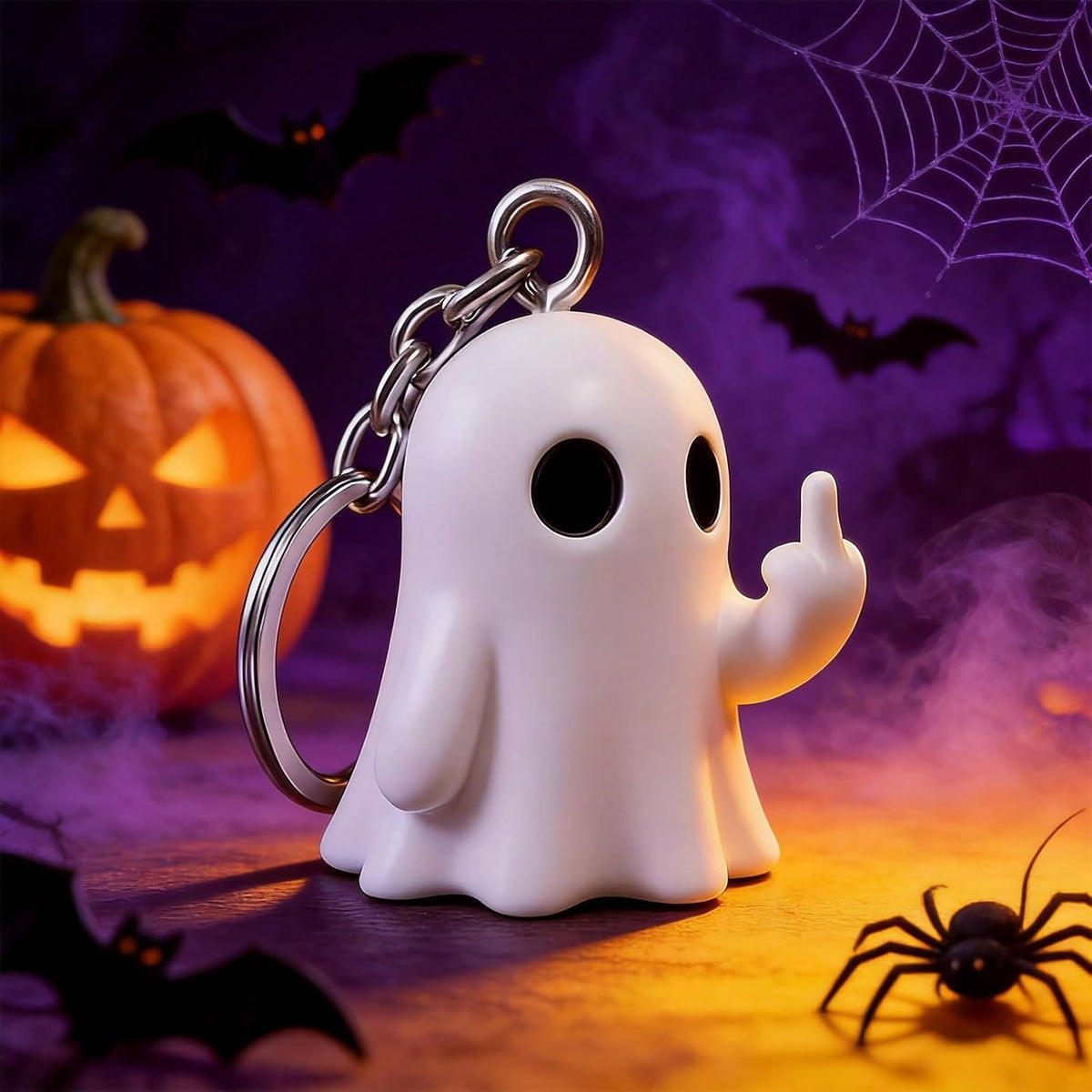 Angyape Divertido llavero fantasma de Halloween para bolso de mano,...