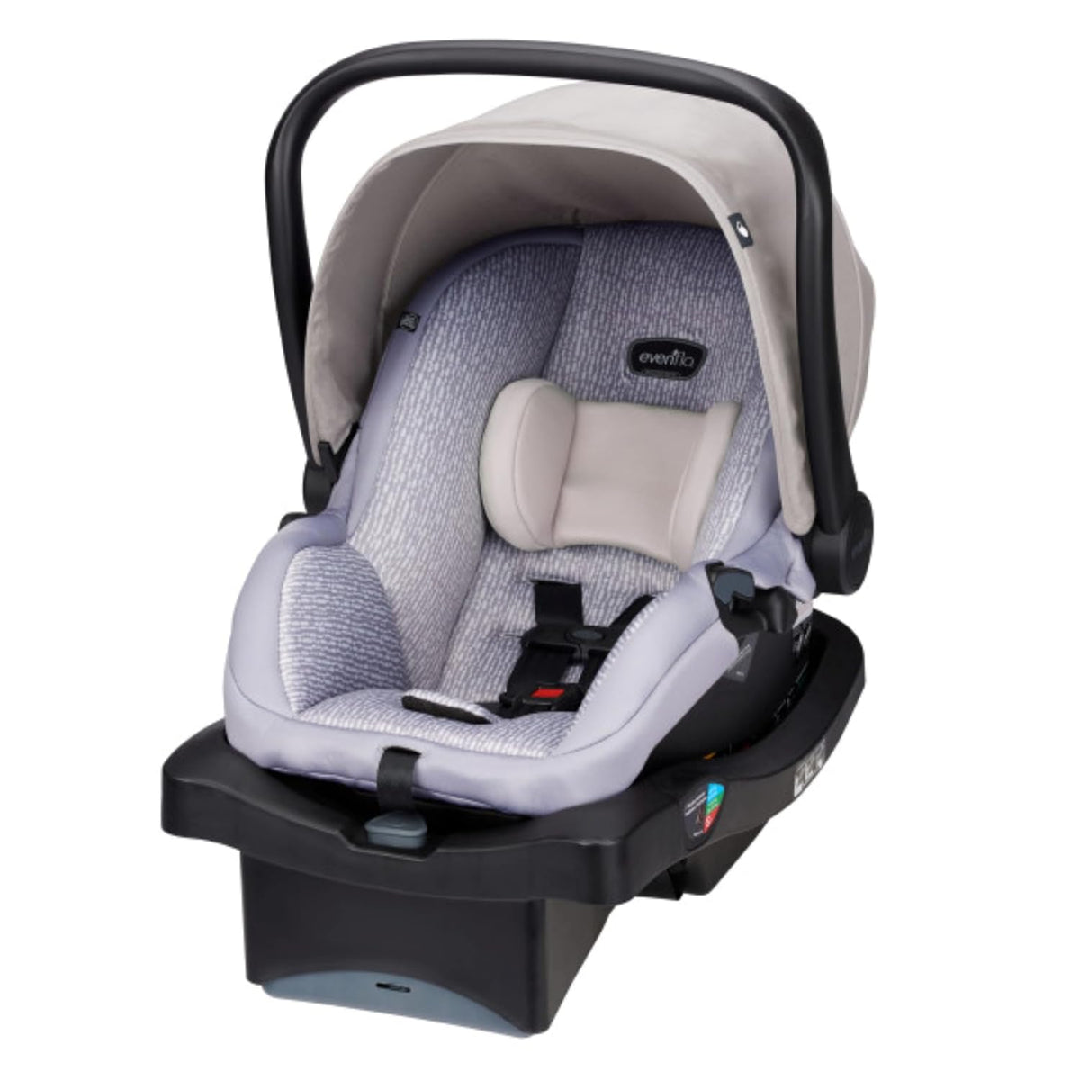 Evenflo LiteMax 30 Asiento infantil para automóvil (River Stone)