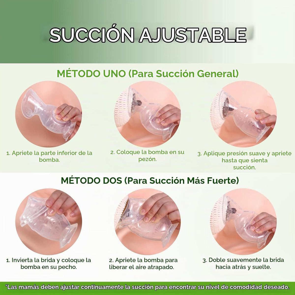 haakaa Extractor de leche manual de silicona y tapa de silicona (ru...