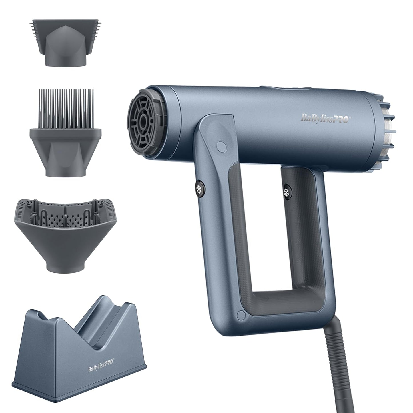 BaBylissPRO Nano Titanium AirSquared - Secador de pelo profesional...