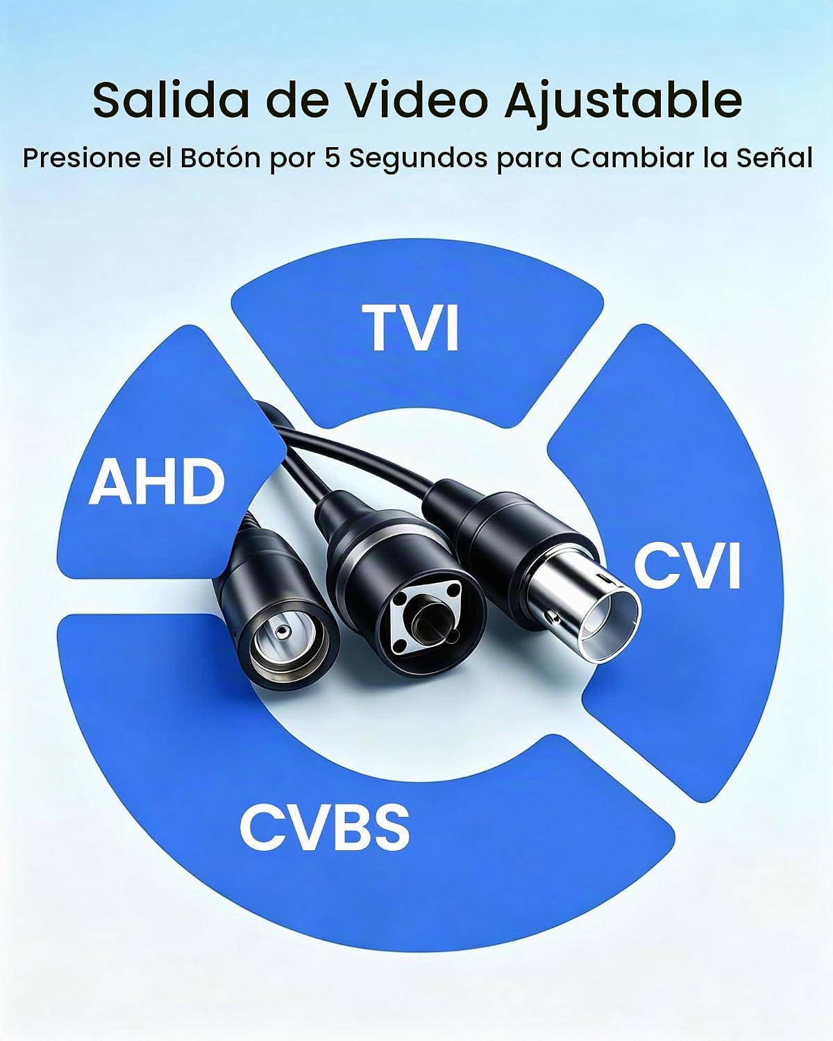 ZOSI - Cámara de seguridad para exteriores e interiores de 2MP, 108...