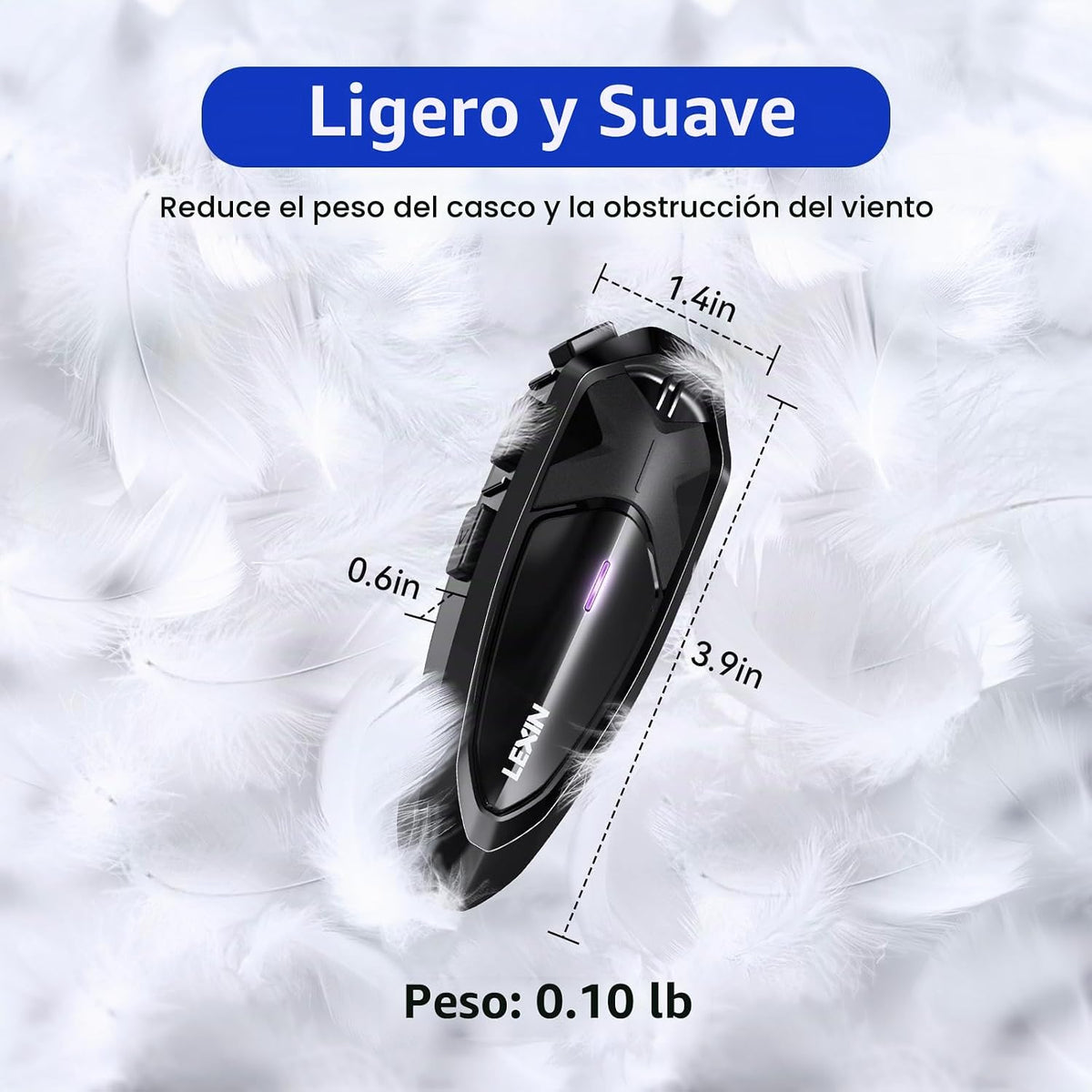 LEXIN GTX - Auriculares Bluetooth para motocicleta, sistemas de com...