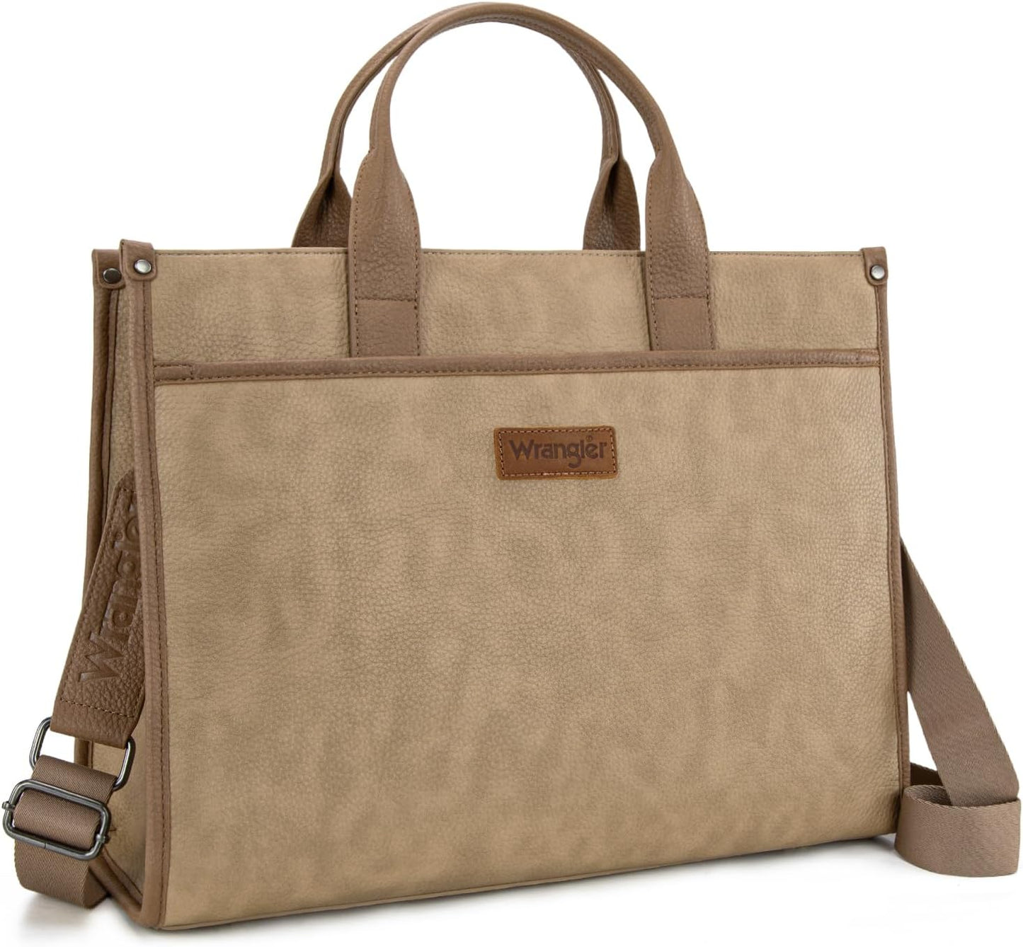 Bolso para portátil Wrangler para mujer de 15.6 pulgadas, bolso vin...