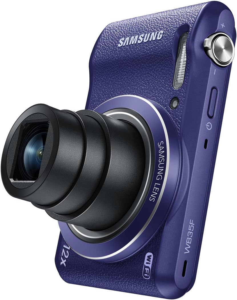Samsung WB35F Cámara digital inteligente WiFi y NFC de 16.2MP con z...
