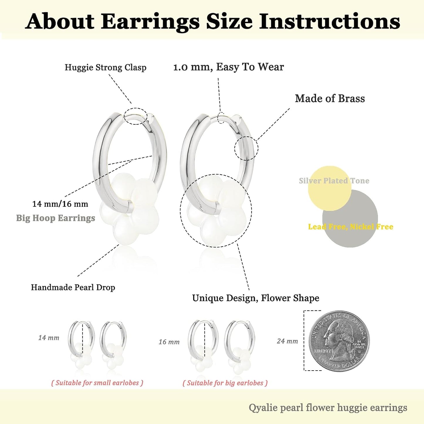Aretes colgantes de perlas para mujer, cadena larga de enhebrador,...