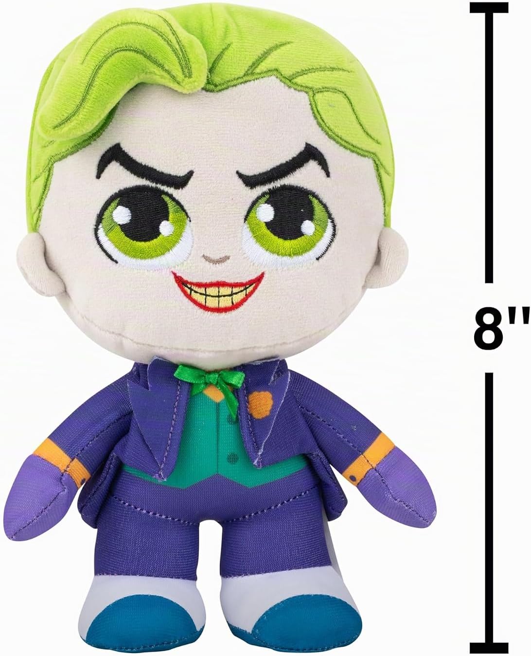 Jazwares DC Peluche de colección de The Joker de 8 pulgadas, superv...
