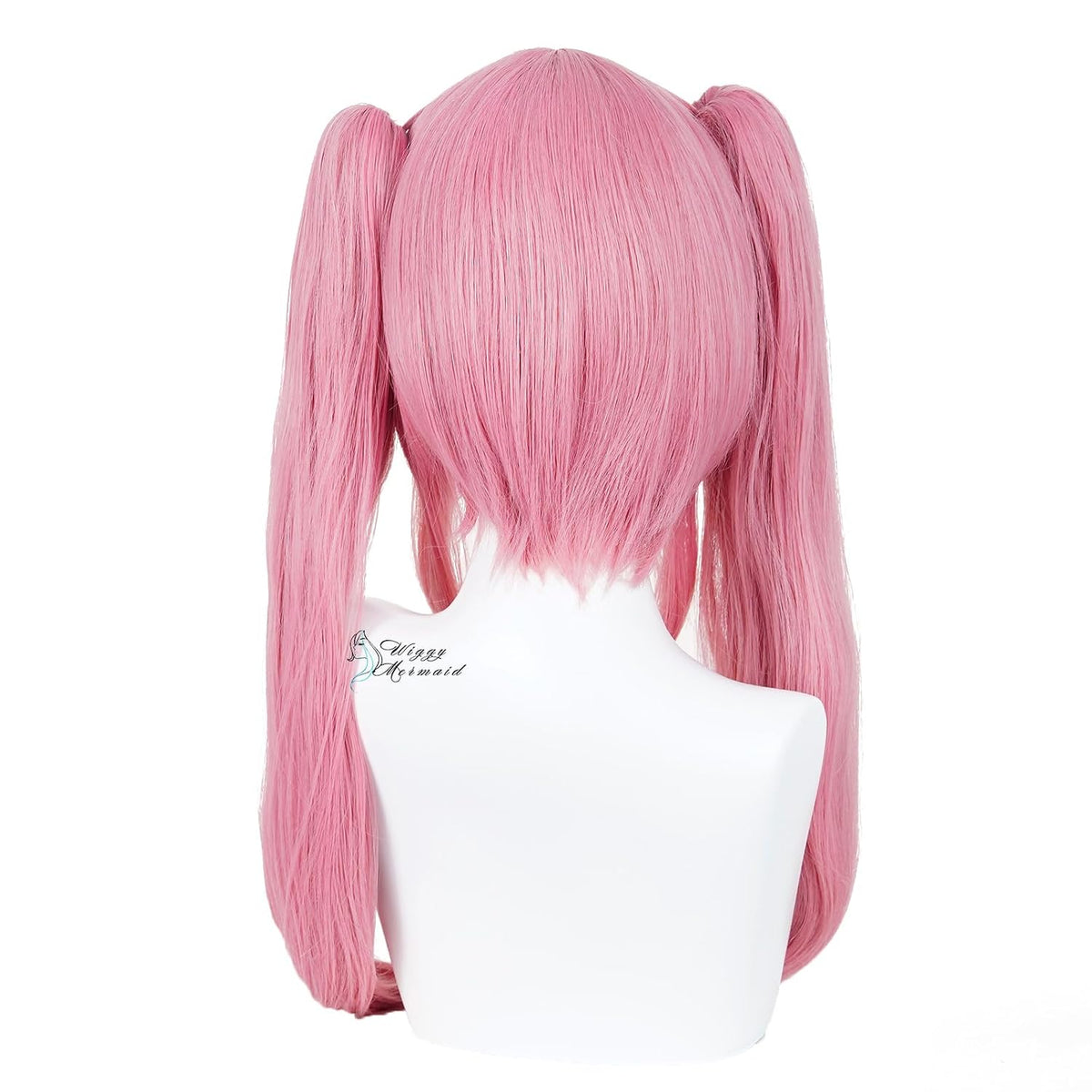 SL Anime - Peluca rosa con colas de caballo, para mujeres y niñas,...