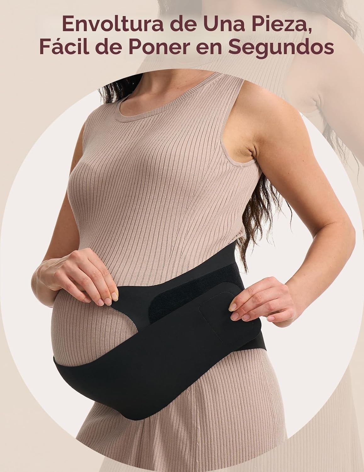 Momcozy Banda para el vientre para mujeres embarazadas, cinturón de...