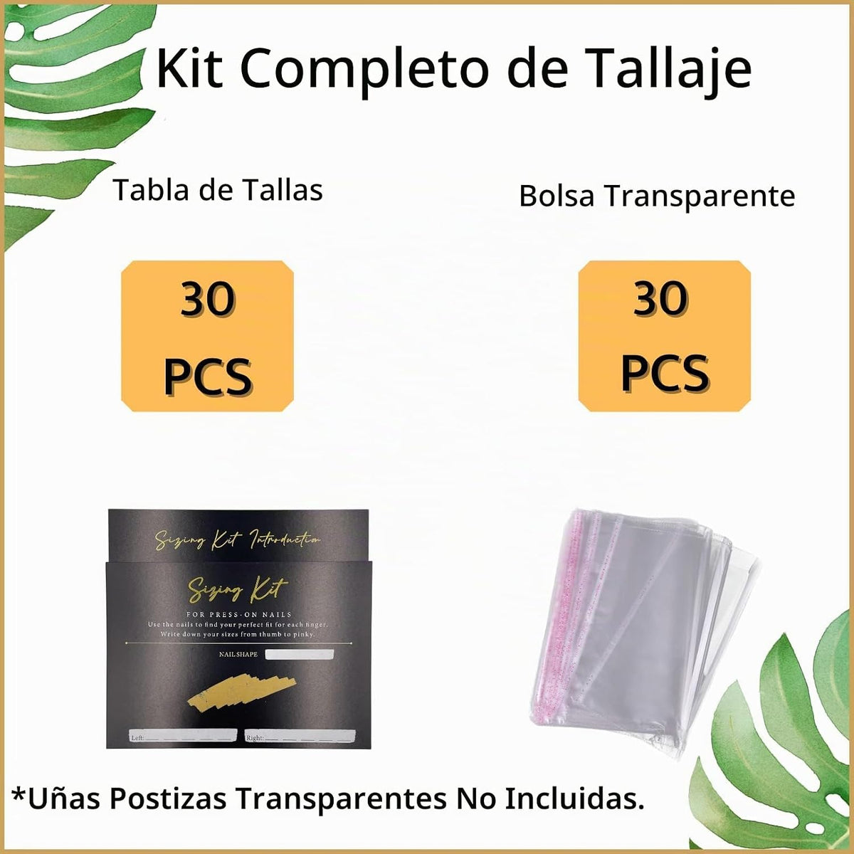 Tarjeta de tamaño de uñas a presión para negocios de uñas, lámina n...