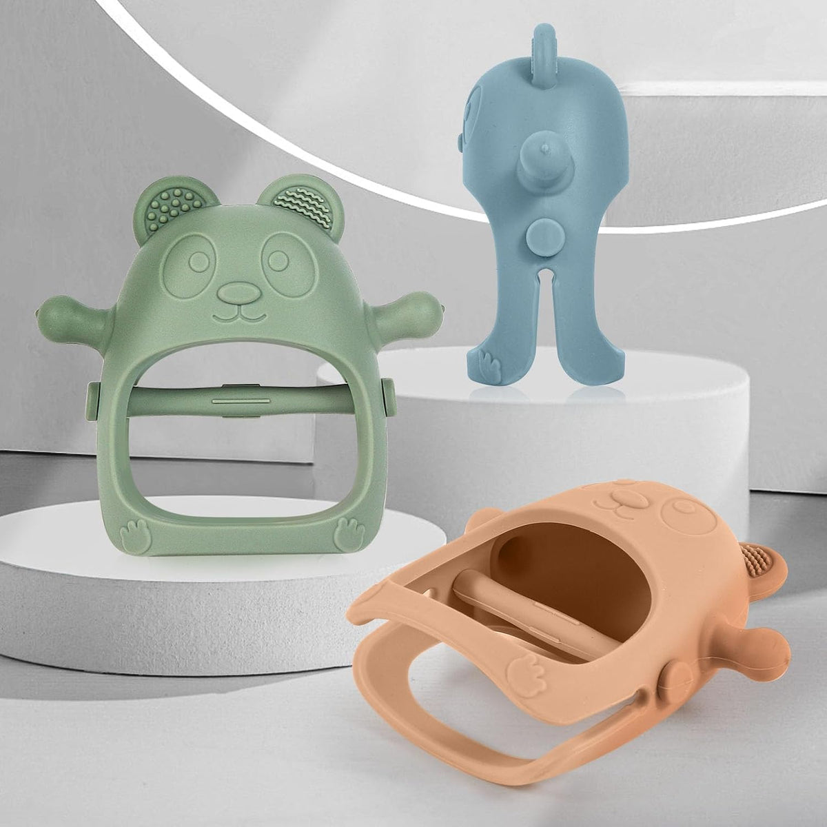 Eascrozn Juguetes de Dentición para Bebés de 3+ Meses, Conjunto de...