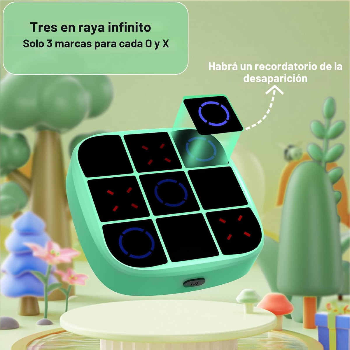 Tic-Tac-Toe Bolt Game, Consola de Juegos de Rompecabezas Portátil 4...