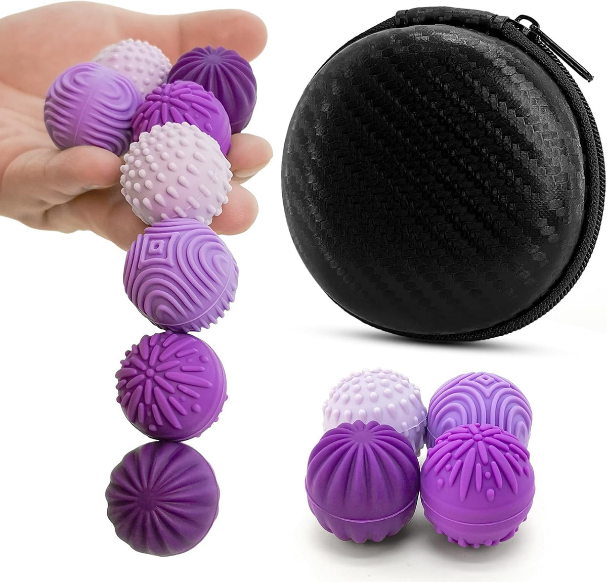 Fidget Toys - Pelotas magnéticas para el estrés para adultos y adol...