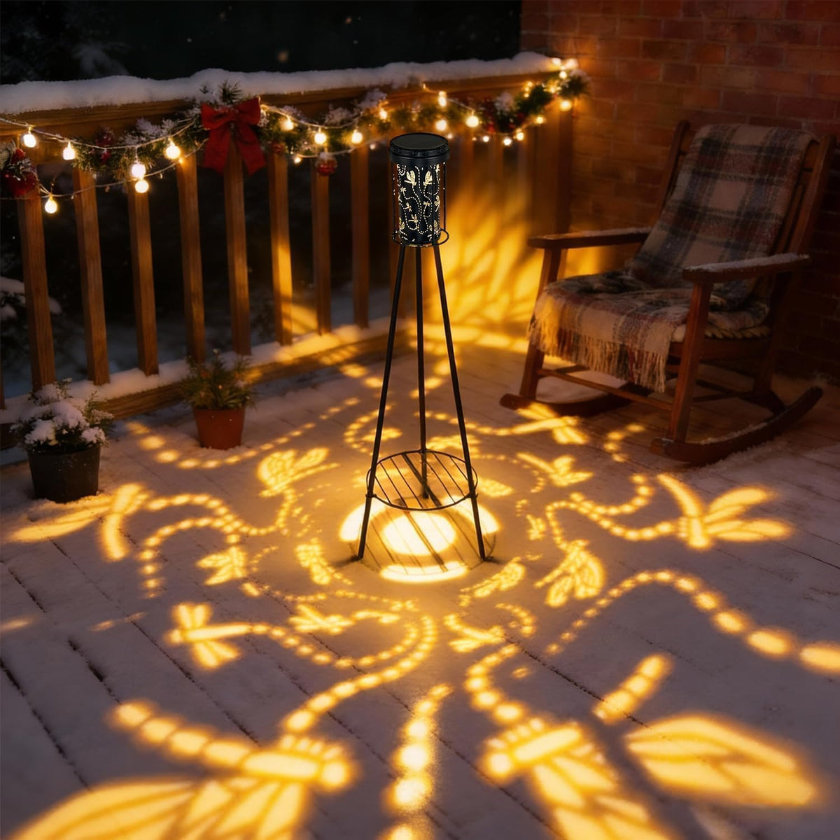 SendaLife Luces solares con soporte para plantas, 1 paquete, IP44 i...