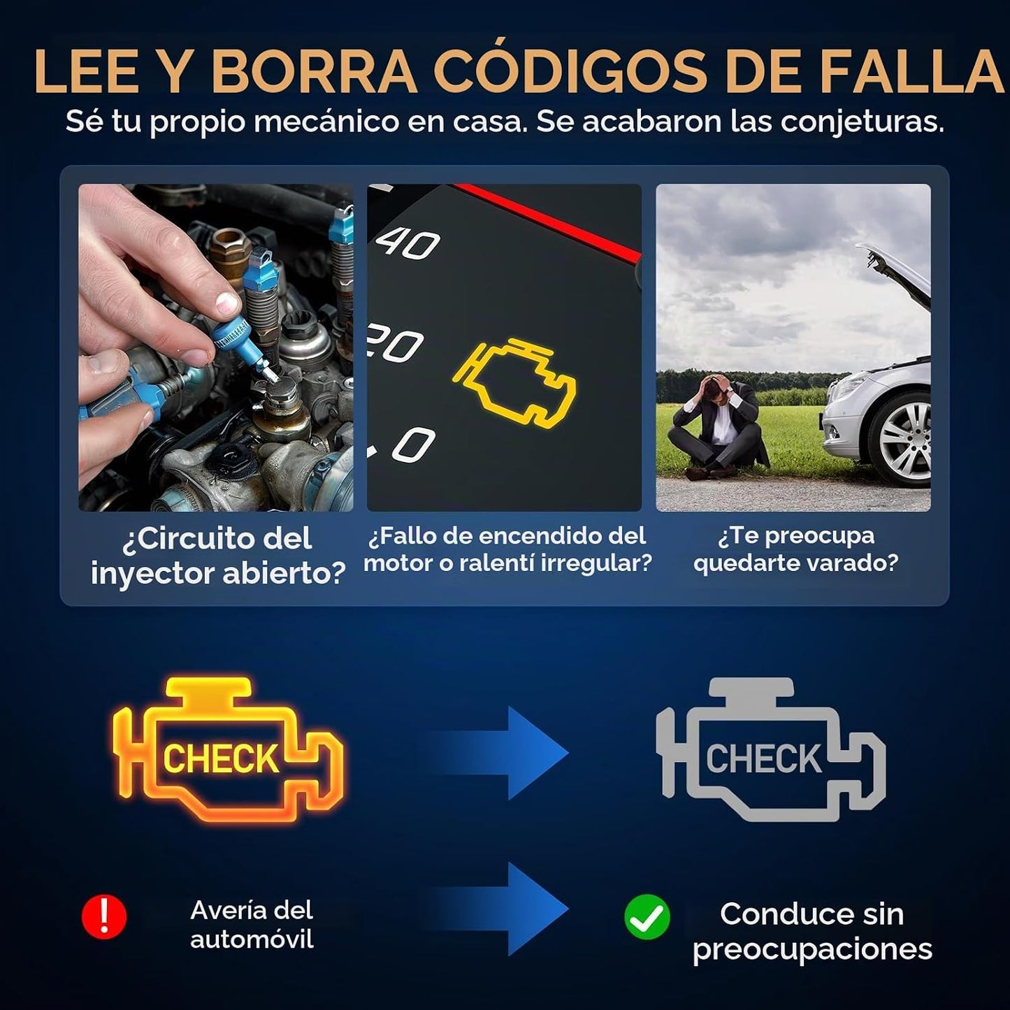 FOXWELL NT301 OBD2 escáner de datos en vivo profesional mecánico OB...