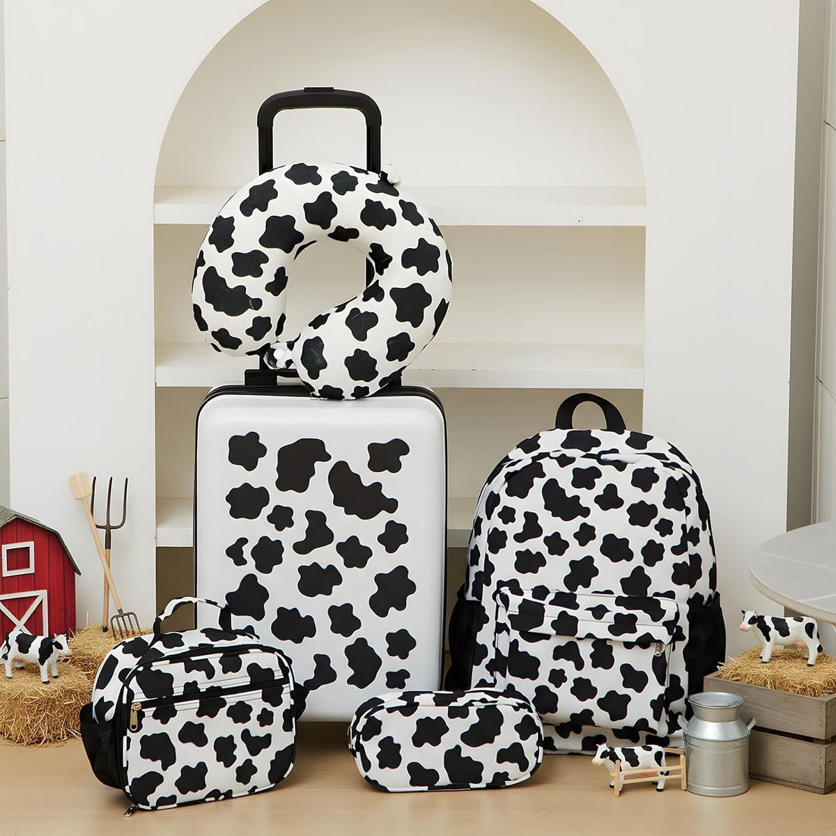 Set de 6 piezas de maleta para niños Redbaker, regalos para Navidad...
