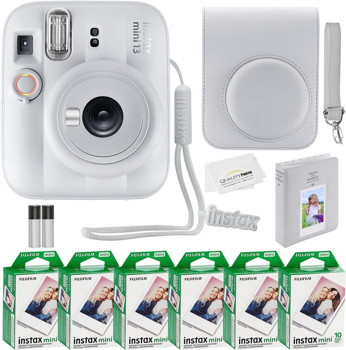 Fujifilm Cámara instantánea Instax Mini 13 con 60 películas y acces...