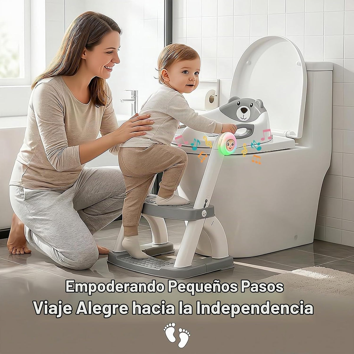 Inodoro de entrenamiento para ir al baño para niños pequeños, asien...