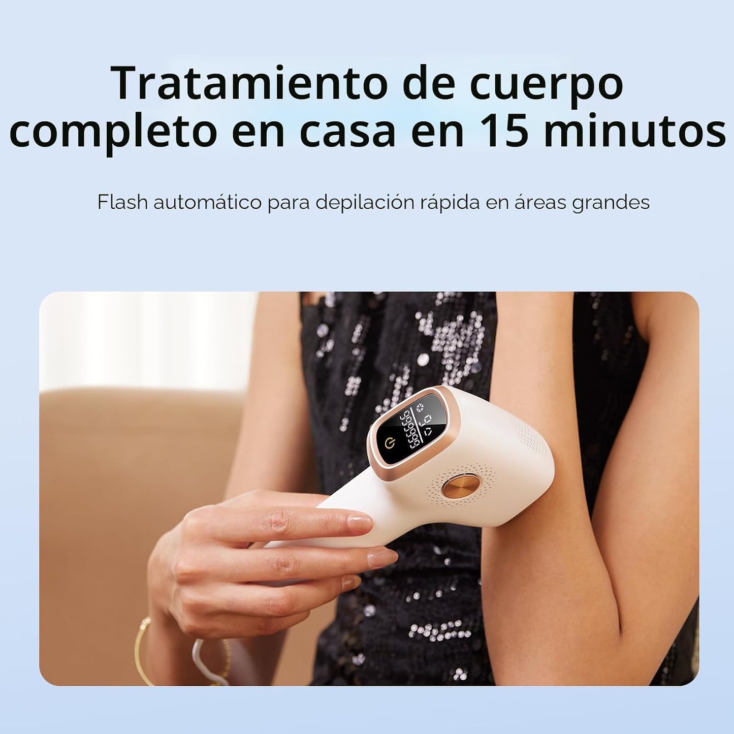 INNZA - Depiladora IPL con función de enfriamiento por hielo para m...
