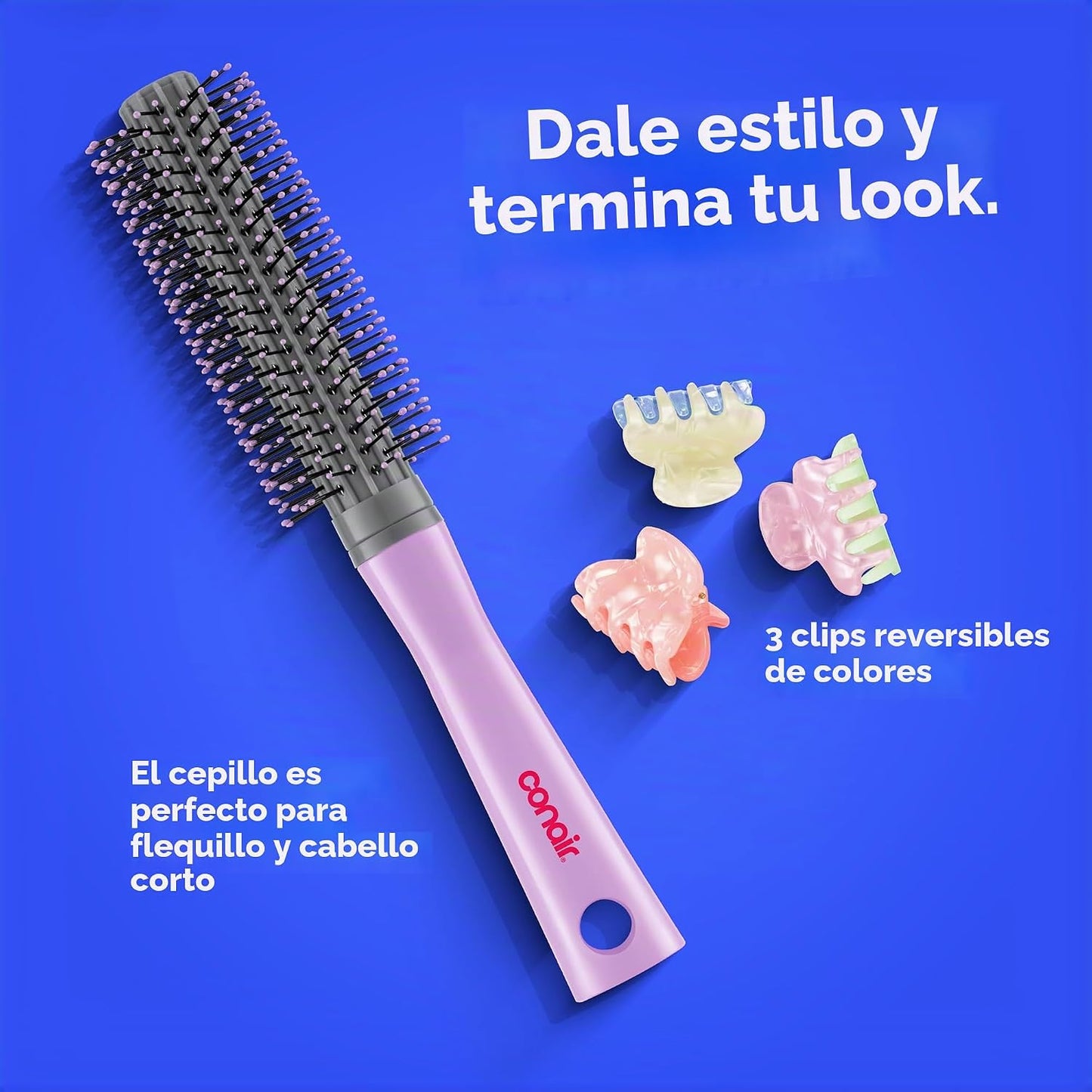Conair Secador de pelo Cake Pop, secador de pelo con difusor y conc...