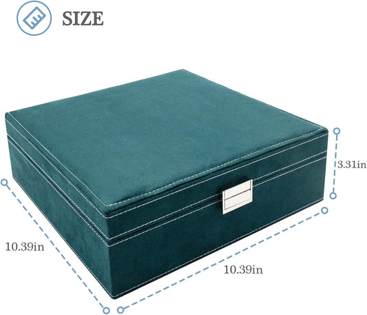 ProCase Organizador de joyería de terciopelo para mujer, estuche de...