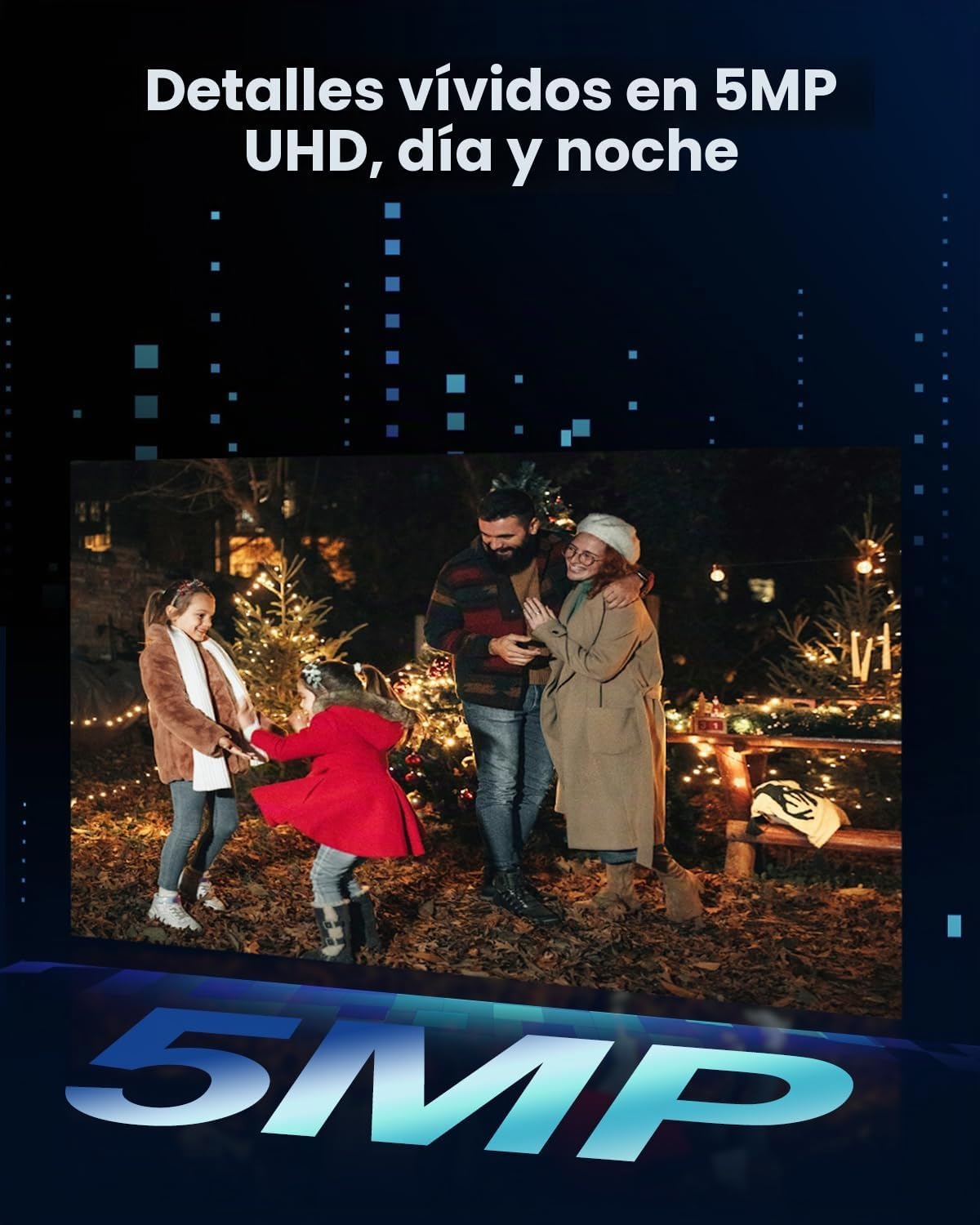 Rebluum 3K\/5MP cámaras de seguridad solares inalámbricas al aire l...