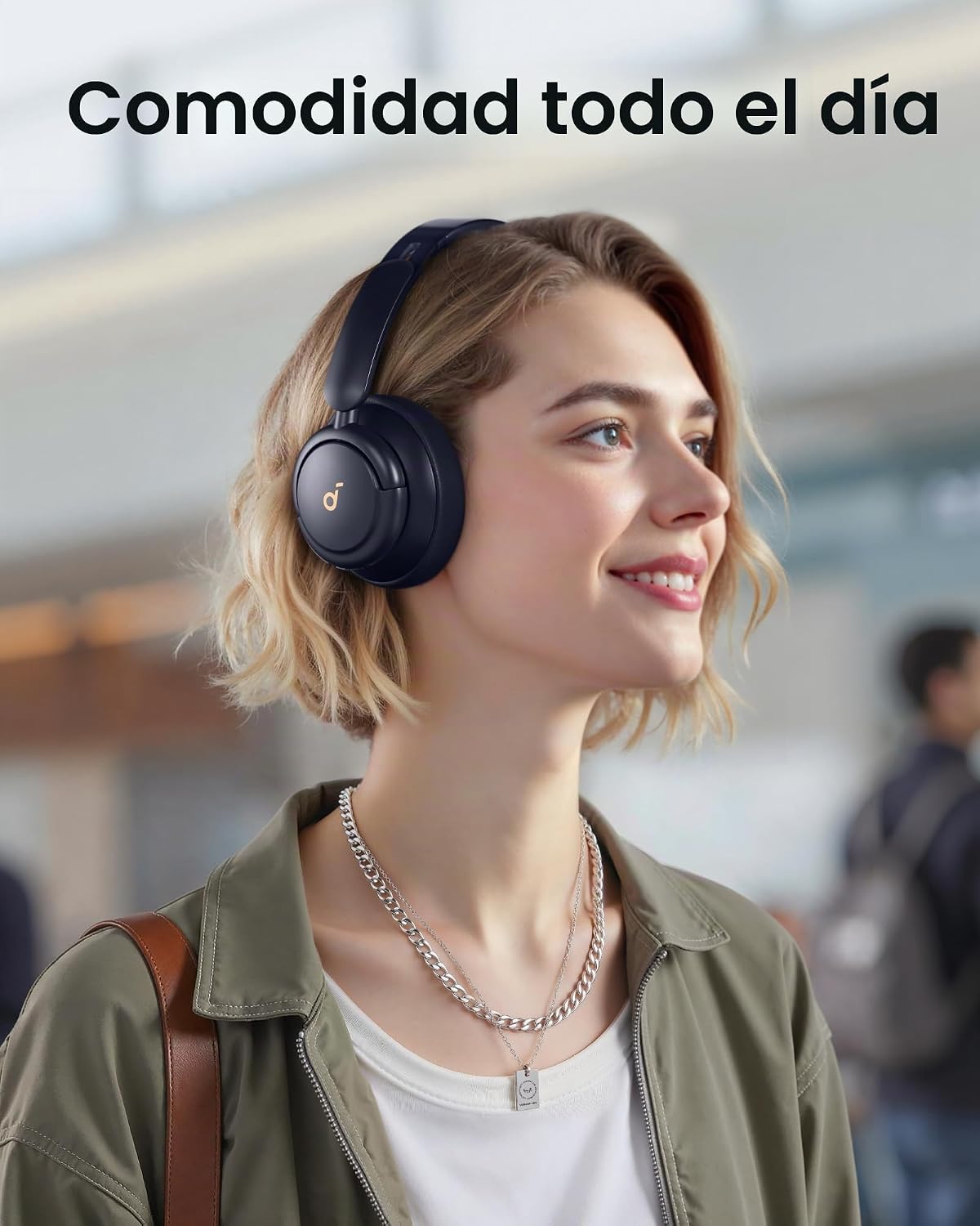Soundcore Life Q30 de Anker, auriculares híbridos con cancelación a...