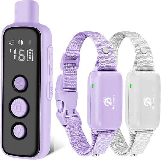 Bousnic Collar de entrenamiento para perros con descarga eléctrica...