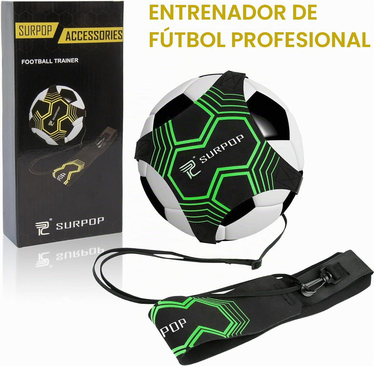 Entrenador de fútbol\/voleibol\/rugby, patada y lanzamiento de fútb...