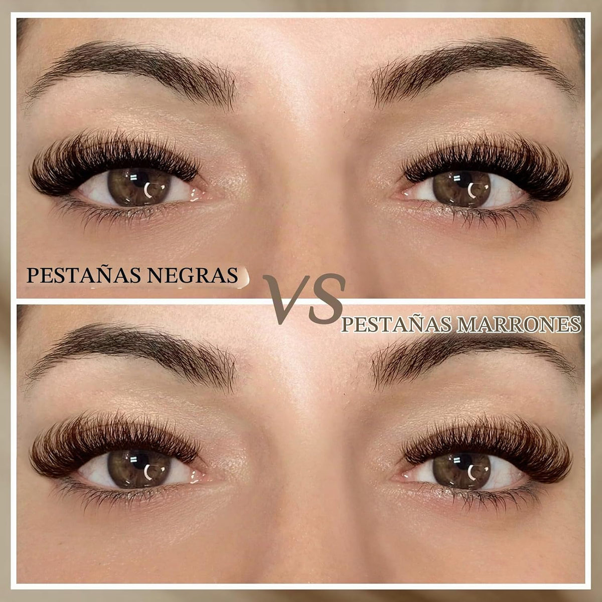 SLSXNL - Extensiones de pestañas falsas en racimo C de 10-16 mm, 54...