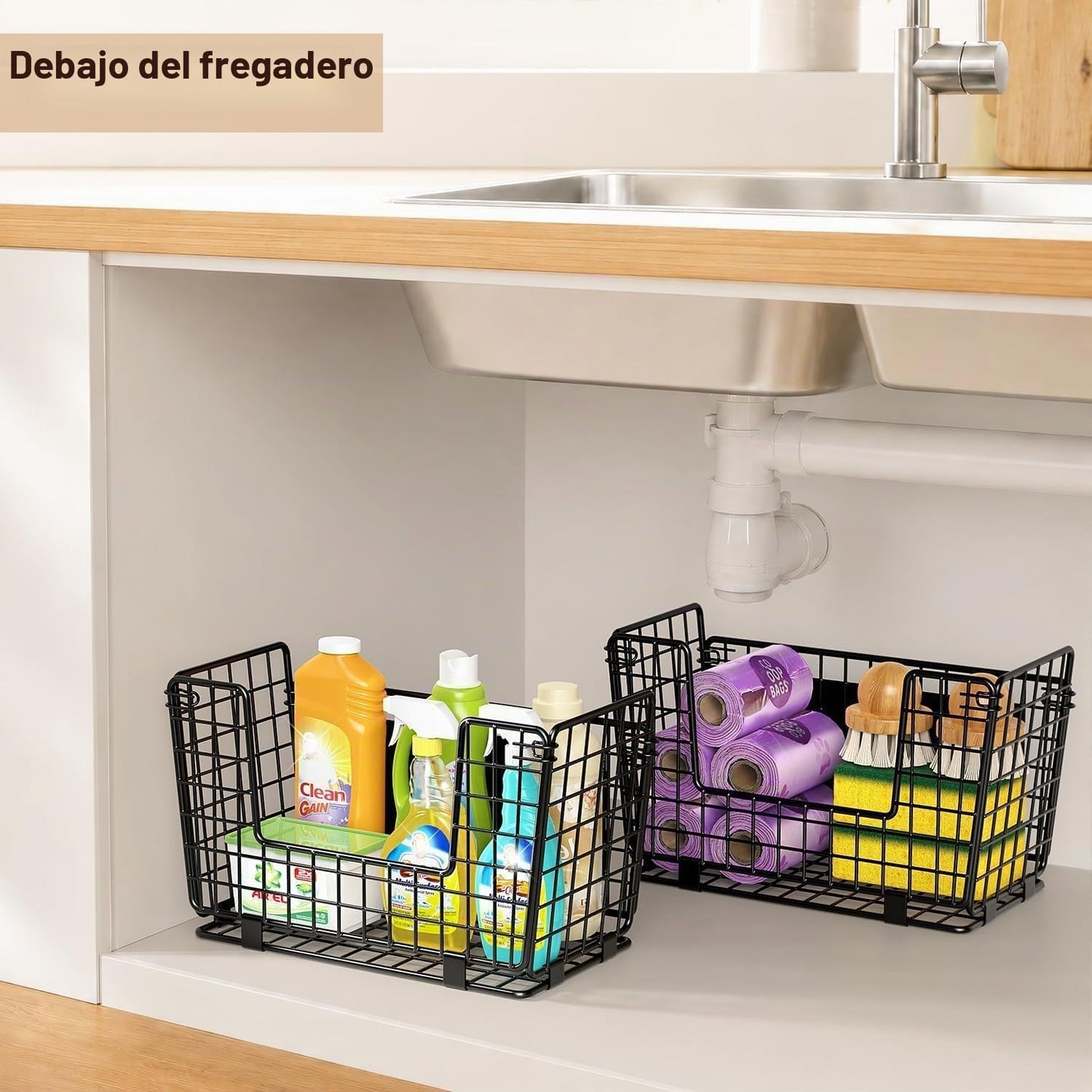 GGIU Estante magnético para frigorífico – Paquete de 3 organizadore...
