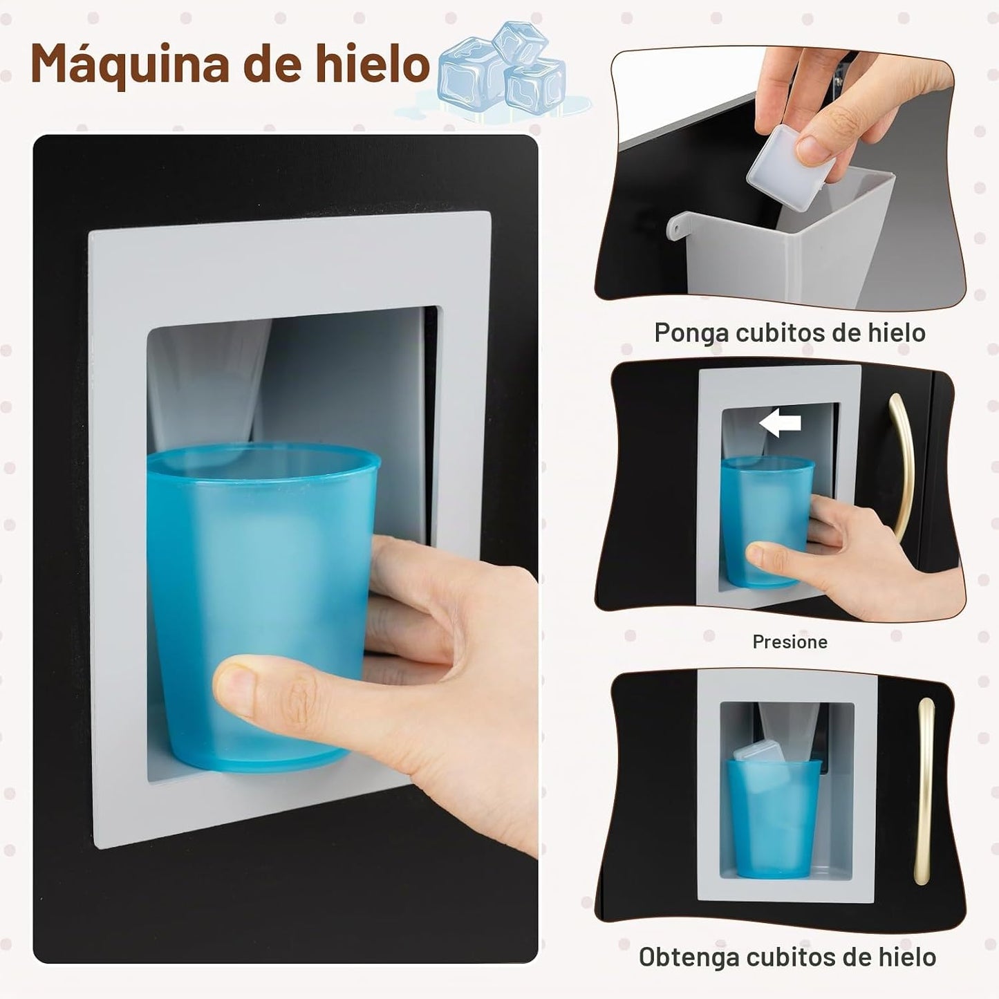 HONEY JOY Juego de Cocina para Niños, Conjunto de Cocina de Juguete...
