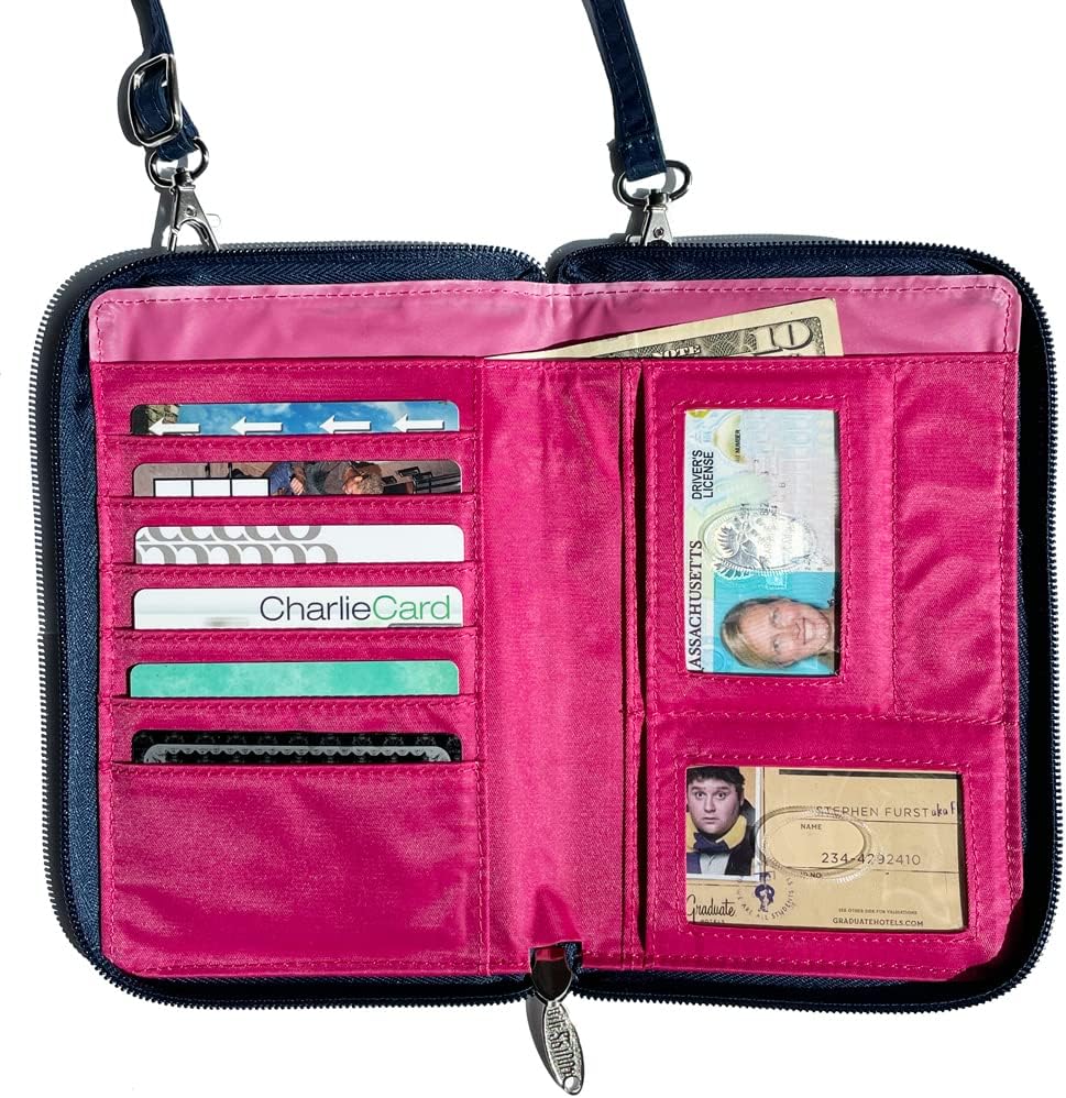 CARTERA DE TELÉFONO CRUZADO CAMBRIDGE CON BLOQUEO RFID | RFID BLOCKING