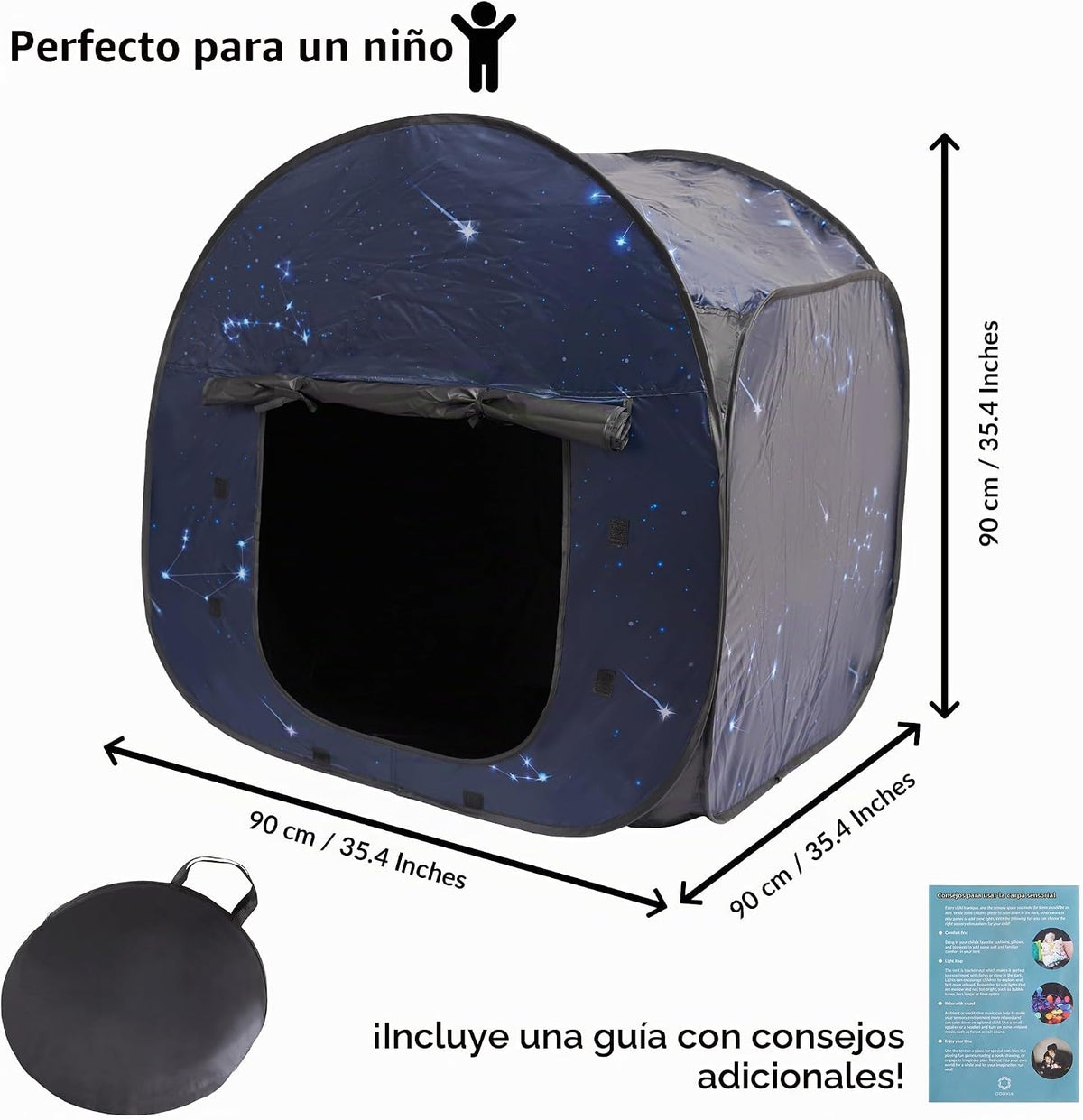 Tienda de campaña sensorial | Esquina tranquila para que los niños...