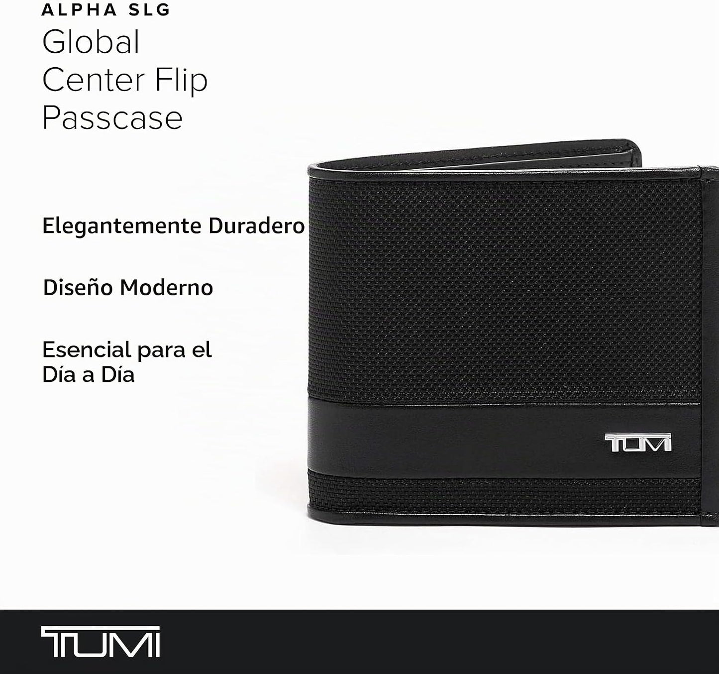 TUMI - Alpha Global Center Flip Passcase - Carteras para Hombre - C...