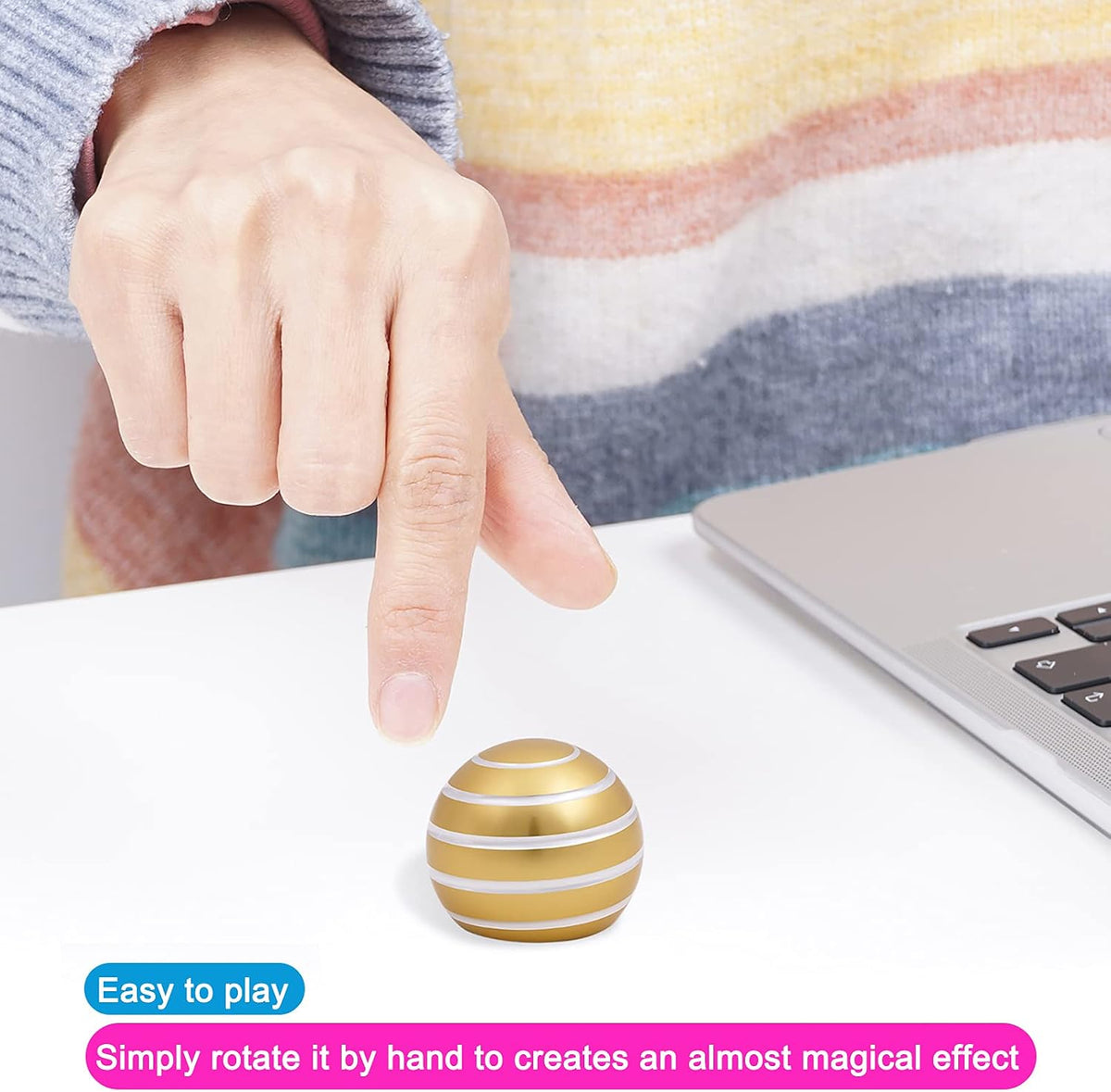 Juguetes Cinéticos de Escritorio Gadgets Geniales para Fidget: Jugu...