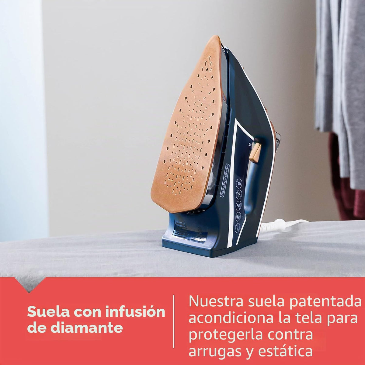 BLACK+DECKER Elite Pro-Series 1700W Plancha de vapor | Plancha de v...