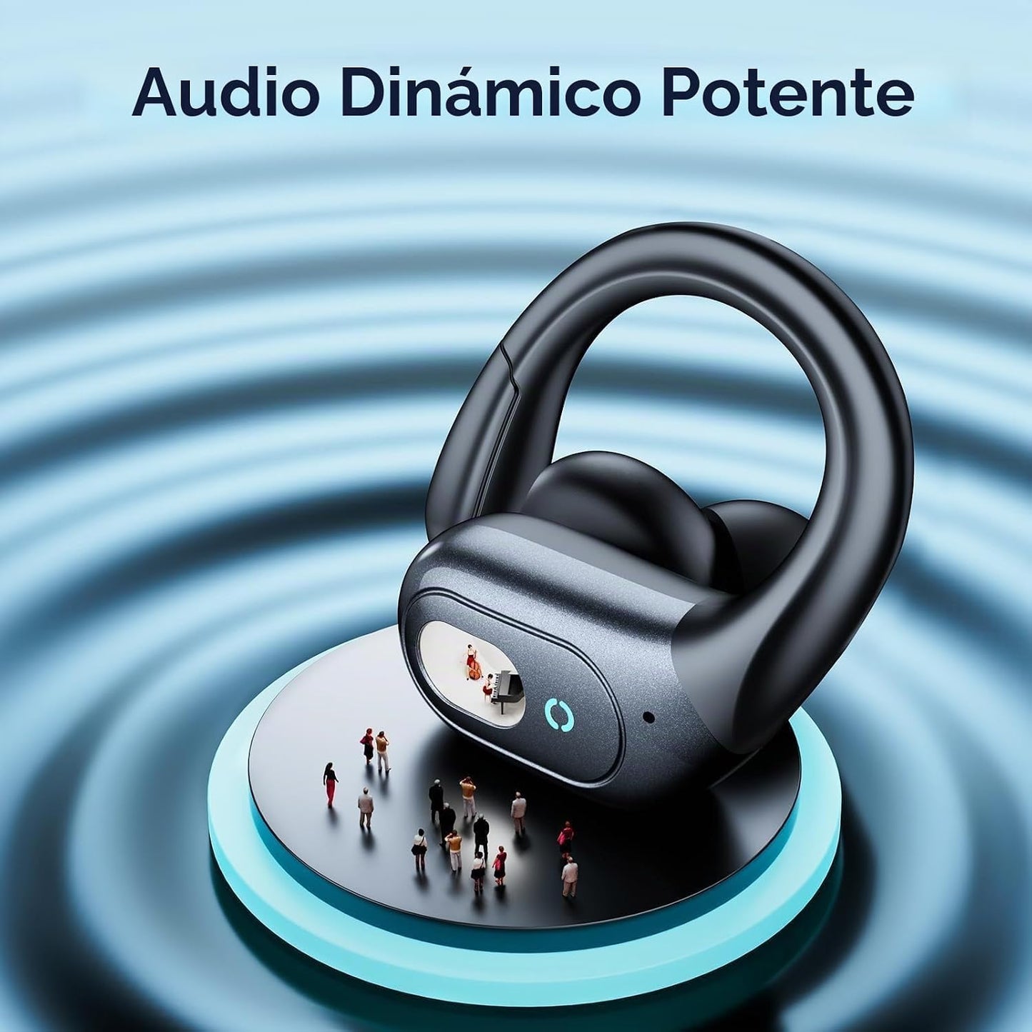 occiam Auriculares inalámbricos Bluetooth con cancelación activa de...