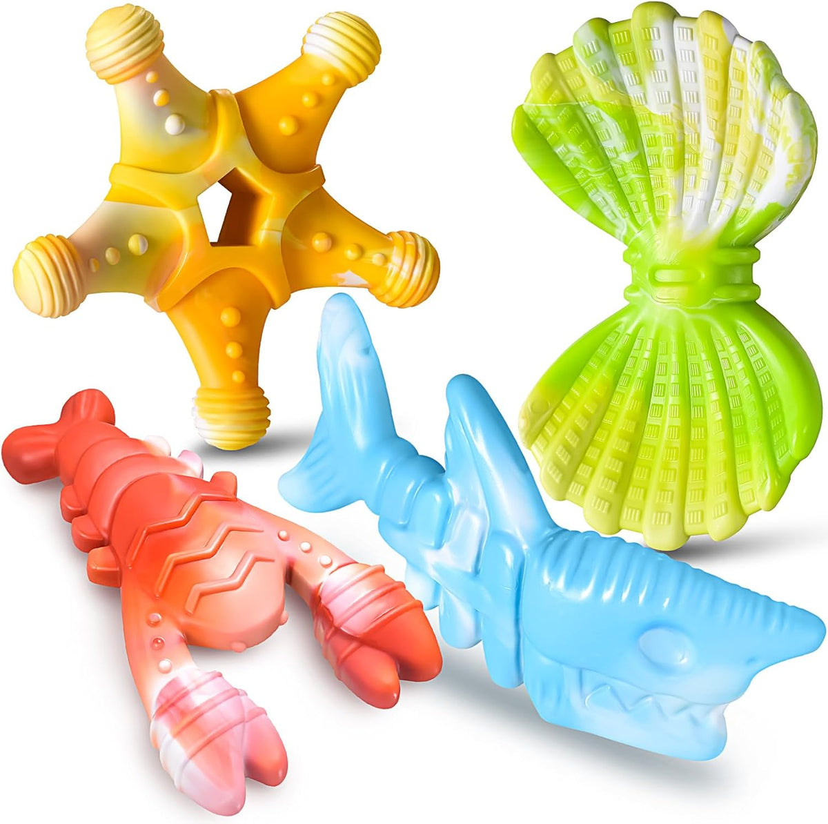 PETSTA Juguetes masticables para perros para masticadores agresivos...