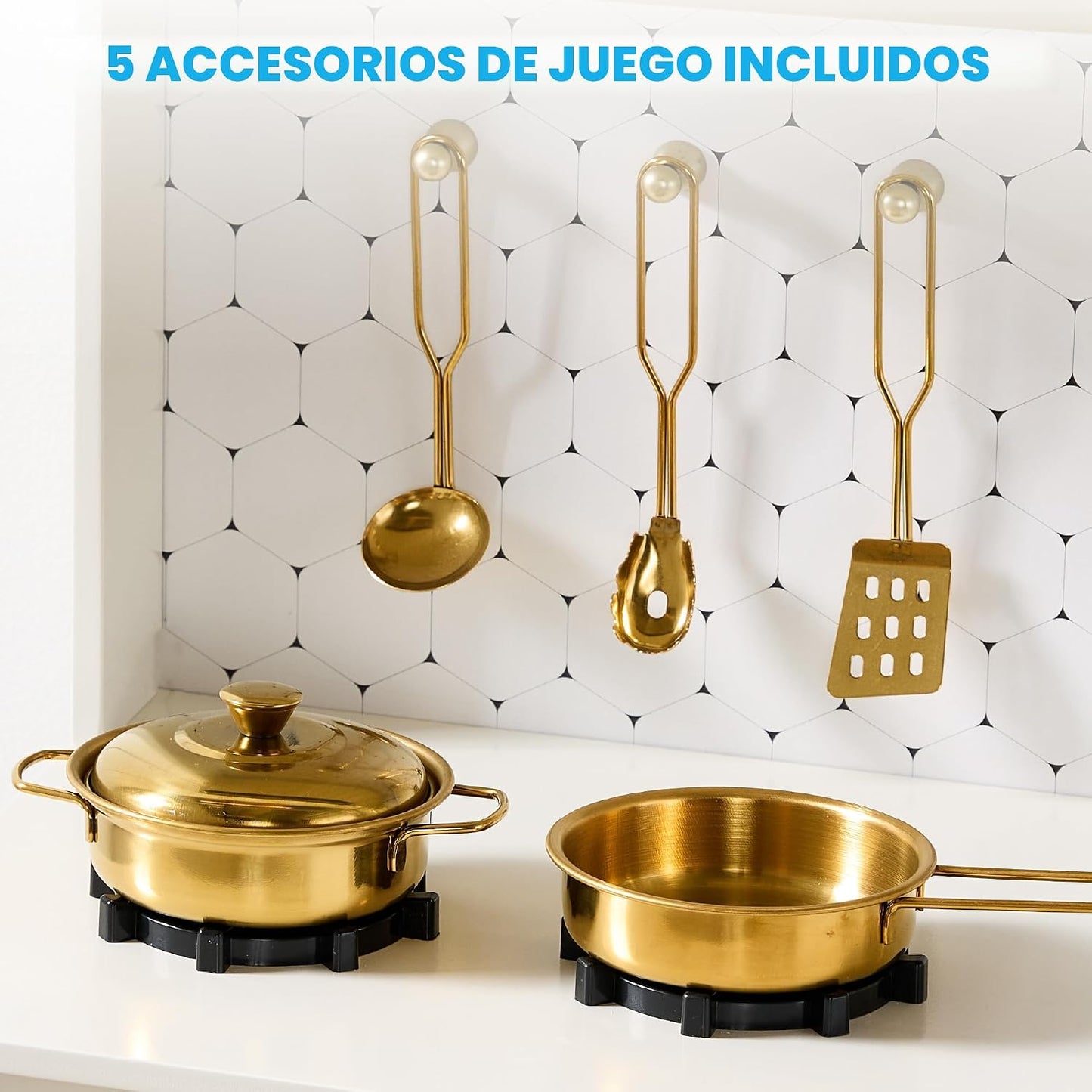 Best Choice Products - Juguetes de madera para niños, cocina de sim...